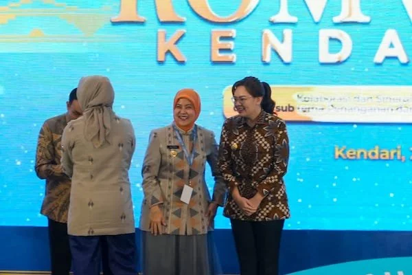Wakil Wali Kota Makassar, Aliyah Mustika Ilham saat Menghadiri APEKSI VI (Dok: Ist).