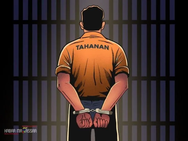 Ilustrasi Tahanan (Dok : KabarMakassar).