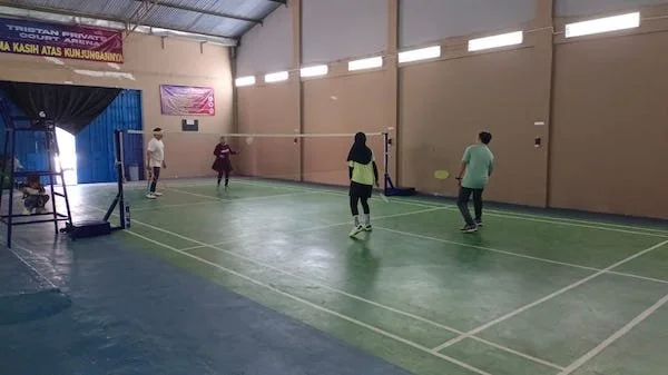 Ilustrasi Badminton, (Sinta KabarMakassar).