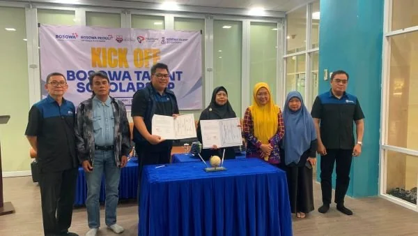 Kick Off Bosowa Talent Scholarsip. (Dok: KabarMakassar.com)