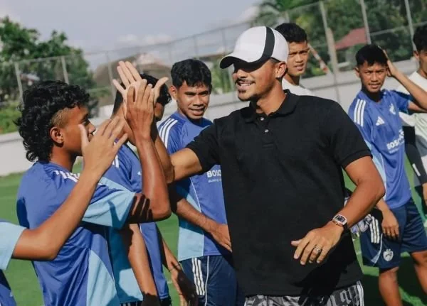 Tangkapan Layar saat Lucas Dias Berpamitan dengan Club PSM, (Dok: Ist).