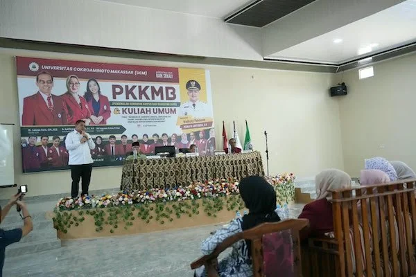 Wali Kota Makassar, Munafri Arifuddin saat Memberikan Kuliah Umum (Dok: Ist).
