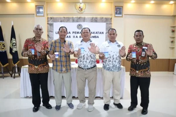 Kantor Wilayah Direktorat Jenderal Pemasyarakatan Sulawesi Selatan menggelar tes urine (Dok : Ist).