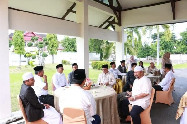 Open house di kediaman Bupati Bulukumba (Dok : ist).