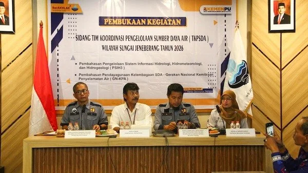 Sidang Tim Koordinasi Pengelolaan Sumber Daya Air Tahun 2026 (dok. Ist)