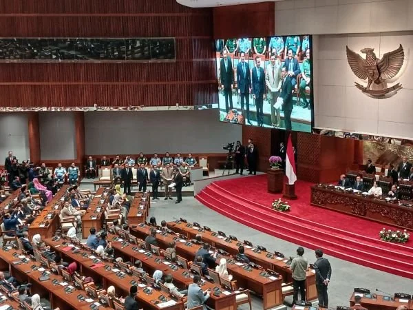 Rapat paripurna yang digelar di Gedung Nusantara II, Senayan, Jakarta (Dok : Int).