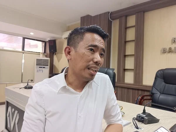 Kabid Perencanaan, Pengendalian, dan Evaluasi Bapenda Kota Makassar, Fajar Hidayat, (Dok Sinta KabarMakassar).