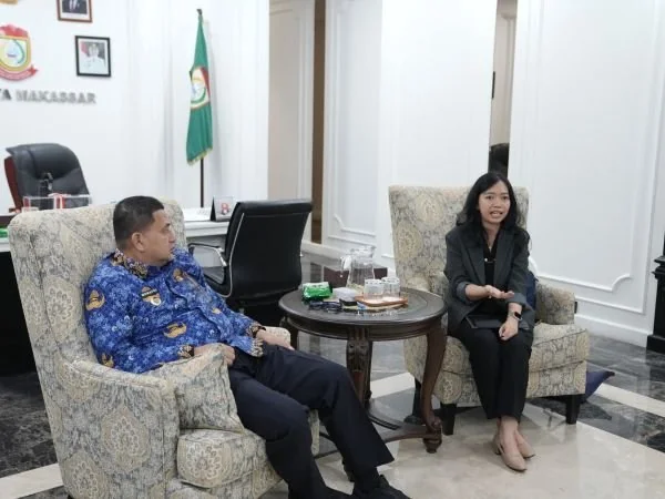 Audiensi AHF dengan Wali Kota Makassar Munafri Arifuddin, (Dok: Ist).