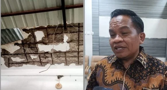 Pj Bupati Jeneponto, Junaedi Bakri/ Bangunan Disdukcapil Jeneponto (Ist).
