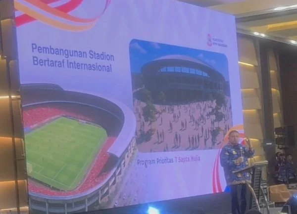 Wali Kota Makassar Munafri Arifuddin di Refleksi Akhir Tahun, (Dok: Sinta KabarMakassar).