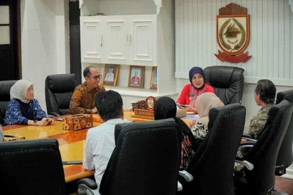 Audiensi Wakil Wali Kota Makassar Aliyah Mustika Ilham dengan  ASITA (Dok: Ist).