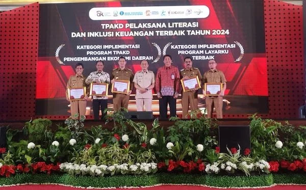Kepala OJK Sulselbar, Darwisman dalam TPAKD Summit 2024 (dok ist)