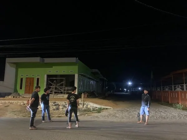 Tim Resmob Satuan Reserse Kriminal (Satreskrim) Polres Sinjai  patroli subuh ist
