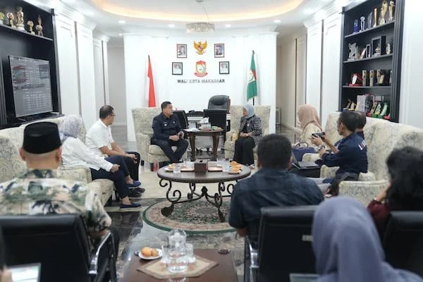 Wali Kota Makassar Munafri Arifuddin saat Audiensi dengan LPSK, (Dok: Ist).
