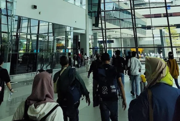 Suasana Bandara (dok kabarMakassar)