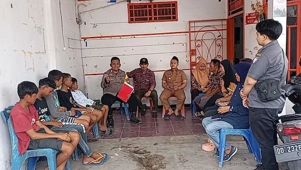 kelompok remaja yang didapati pesta lem fox (Dok:Ist)