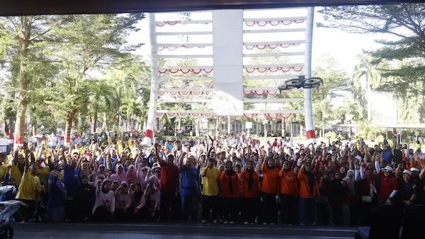 Pelindo Group Wilayah Kerja Makassar meriahkan HUT Kemerdekaan RI ke-80 (Dok: Ist)