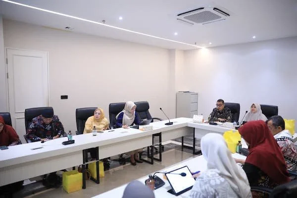 Sekda Makassar Andi Zulkifly saat membuka Forum Komunikasi Pemangku Kepentingan Utama Kota Makassar bersama BPJS Kesehatan (Dok: Ist).