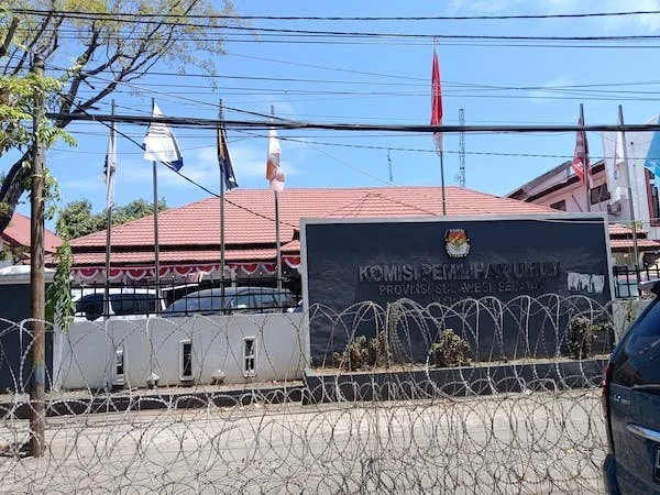 Kantor KPU Provinsi Sulawesi Selatan, (Dok: Sinta Kabar Makassar).