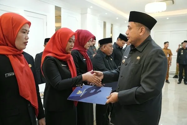 Suasana Pelantikan Pejabat Fungsional Pemkot Makassar (Dok: Ist).