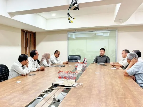 Kalla Aspal Saat Melakukan Kunjungan Mitra (Dok: Ist)