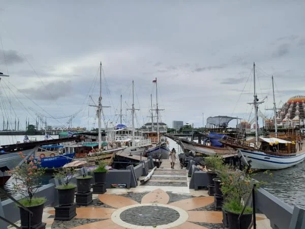 Suasana Anjungan Pantai Losari, (Dok: Ist).