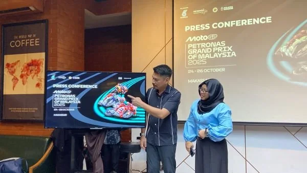 Konferensi pers MotoGP Grand Prix of Malaysia 2025 di Makassar (Dok: Nofi KabarMakassar)