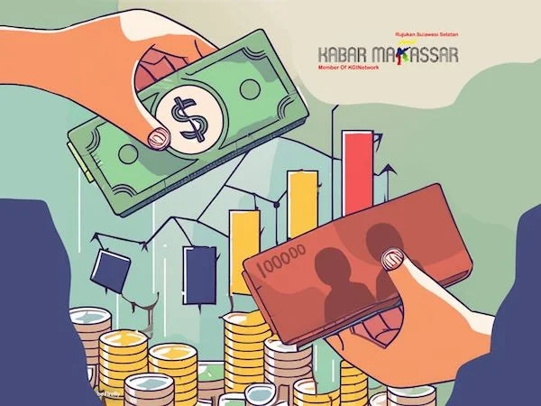 Ilustrasi Rupiah (Dok : KabarMakassar).