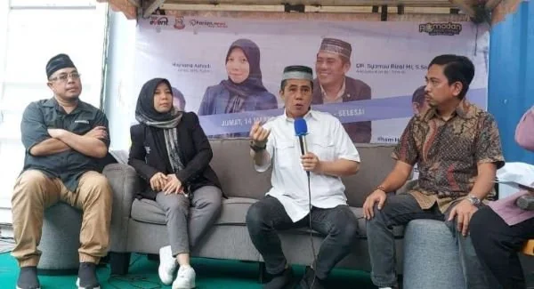 Diskusi serial bertajuk "Dampak Efisiensi Anggaran terhadap Media" yang digelar di acara Ramadan Project Fest (Dok : Ist).