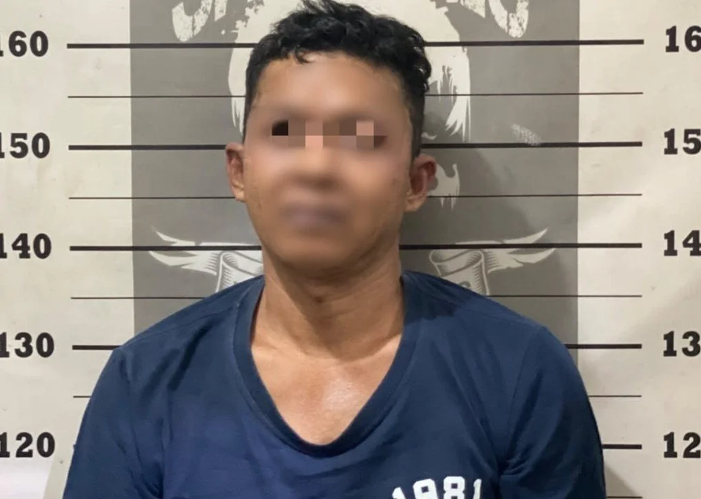 Terduga pelaku kasus dugaan peredaran sabu yang diamankan Satresnarkoba Polres Bantaeng (Dok: Ist)