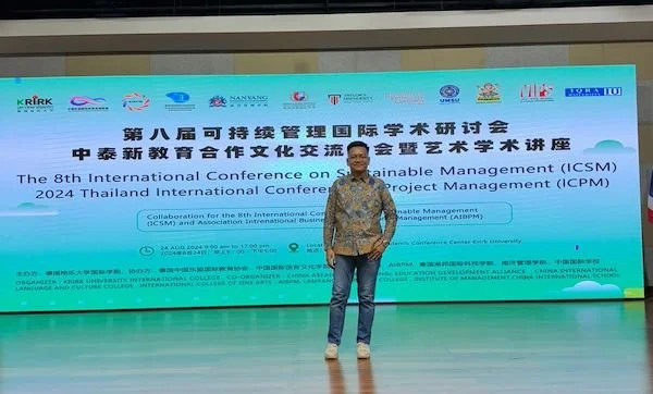 Yandi Pratama, mahasiswa Program Magister Manajemen Pascasarjana Universitas Fajar
