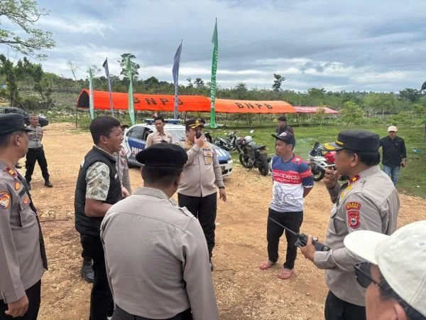 Gladi pengamanan Mentan di Kepulauan Selayar (Dok: Ist)