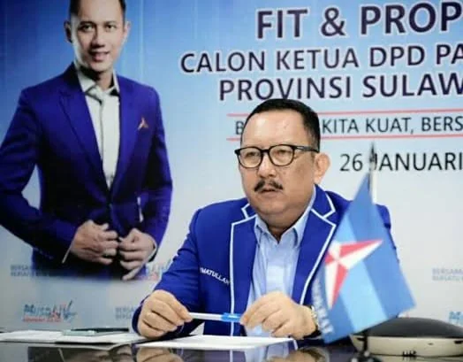 Ketua DPD Partai Demokrat Sulawesi Selatan (Sulsel), Ni’matullah (Dok : ist).