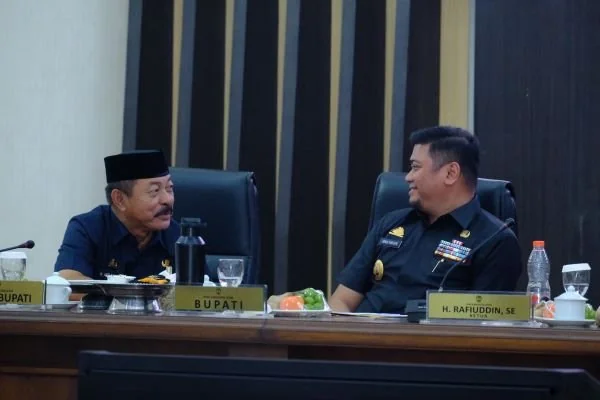 Rapat Pemandangan Umum Fraksi-Fraksi DPRD Kabupaten Gowa di Ruang Rapat Paripurna DPRD Kabupaten Gowa (Dok : Ist).