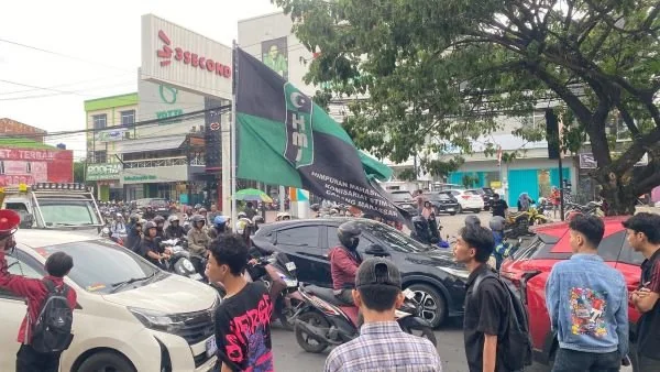 Peringatan Sumpah Pemuda, HMI STIM-LPI Demo Soroti Isu HAM Hingga Korupsi