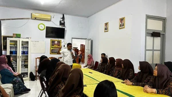 Gerakan Pendidikan Pemilih Berkelanjutan dan Terintegrasi di SMAN 16 Makassar (Dok: Ist).