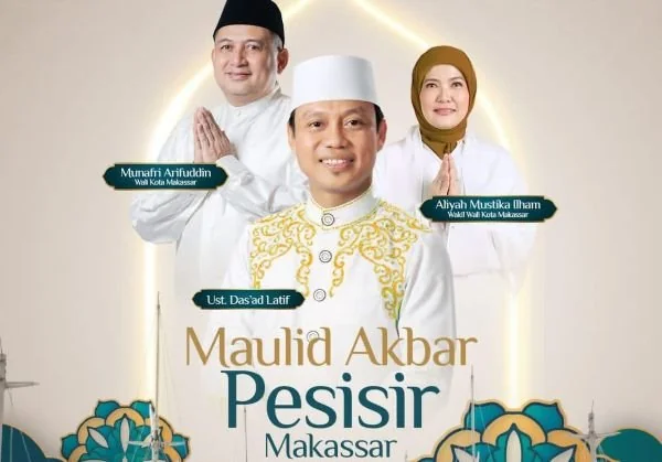 Flyer Maulid Akbar Pemkot Makassar (Dok: Ist)