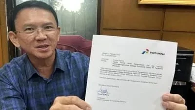PT Pertamina (Persero) membenarkan pengunduran diri Basuki Tjahaja Purnama atau Ahok sebagai Komisaris Utama atau Komut perusahaan milik pemerintah itu. Foto unggahan Ahok IST