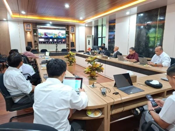 Fakultas Kehutanan Unhas melakukan ekspose desain rencana pengelolaan area lahan (Dok : Ist).