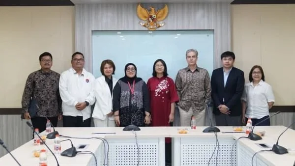 Peserta ASEAN Media Knowledge Camp mengunjungi Gedung Direktorat Jenderal Kekayaan Intelektual (DJKI) di Jakarta. Dok. Ist