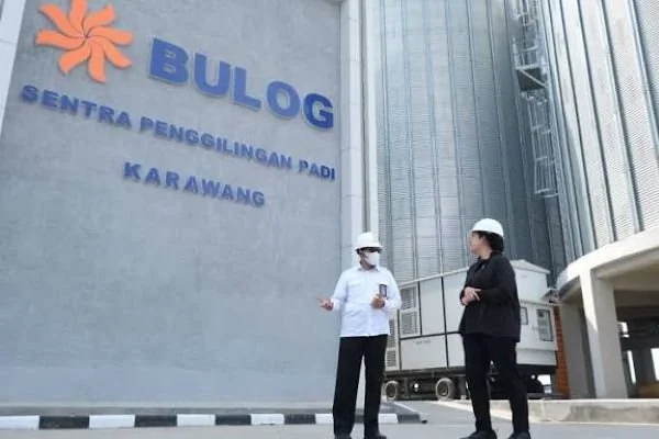 Salah satu sentra penggilingan padi milik BULOG di Karawang, Jawa Barat (Dok : Ist)