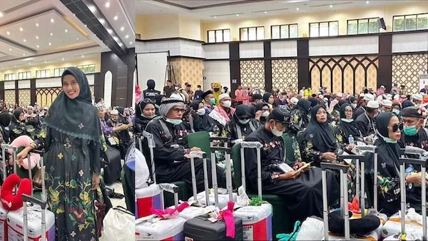 Jemaah haji kloter 31 UPG. Dok. Ist