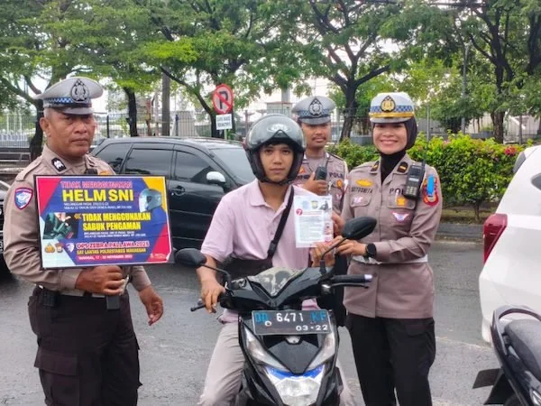 Sosialisasi Keselamatan Berkendara dalam Rangka Operasi Zebra 2025, (Dok: Ist).