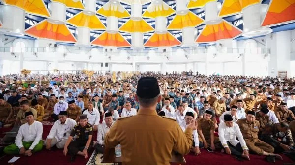 Suasana tabligh akbar di Masjid 99 Kubah (Dok: Ist).