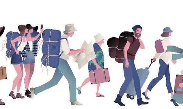 Ilustrasi Wisatawan (Dok: Ist).