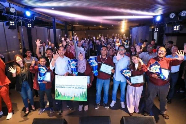 Penerima beasiswa BRI Fellowship Journalism 2024.