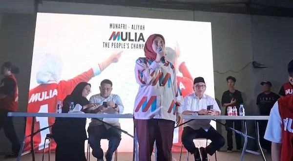 Calon Wakil Wali Kota Makassar, Aliyah Mustika Ilham (Dok: Atri KabarMakassar)
