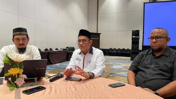 Pengelola Jalan Tol Makassar saaat memberikan keterngan (Dok : dini kabarmakassar).