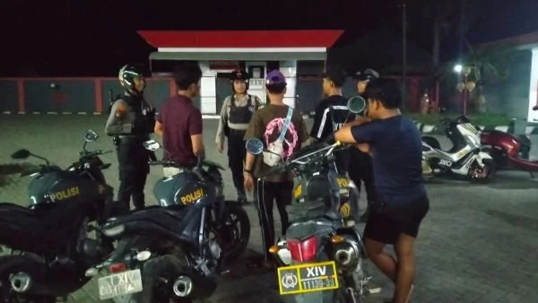 Sat Samapta Polres Jeneponto Gelar Patroli Keliling. (Dok: Ist)