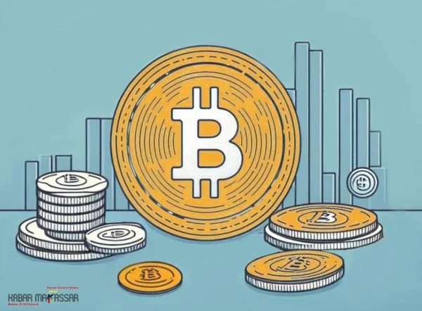 Ilustrasi mata uang kripto (Dok: KabarMakassar)